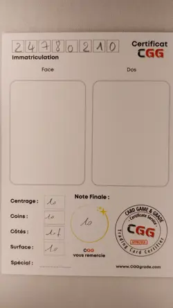 Carte pokemon Forgelina CGG 10 Perfect Destinees de Paldea 167/091 24780210 - Image 3