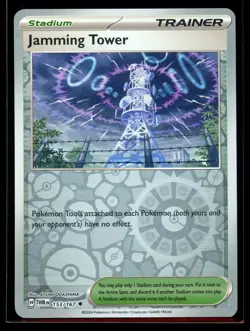 2024 Scarlet & Violet Series - Twilight Masquerade Jamming Tower #153 Reverse - Image 1