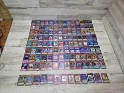 Yu-Gi-Oh Holographic Holo Lot Of 125 Cards All Holo - Image 1