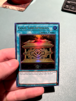 Gold Sarcophagus: RA02-EN052 - Ultra Rare - 1st Edition - YuGiOh - Image 1