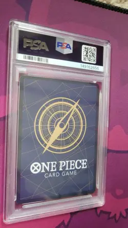 2024 ONE PIECE PREMIUM BANDAI CARD GAMES FEST 23-24 #001 MONKEY D. LUFFY PSA 10 - Image 2