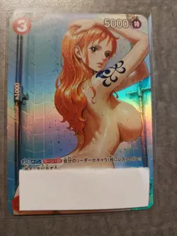NAMI - One Piece Anime- Doujin Goddess Waifu Card - NM OP05-76 - Image 1