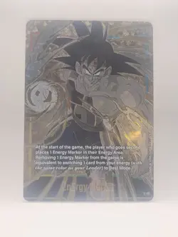 Fusion World E-06 Energy Maker Bardock Gold Foil Promo 2024 Card Case + Sleeves - Image 3