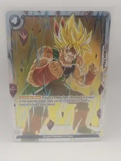 Fusion World E-06 Energy Maker Bardock Gold Foil Promo 2024 Card Case + Sleeves - Image 4