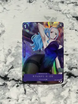 Nefertari Vivi One Piece Bunny ACG Goddess Doujin Waifu Fan Card Holo Anime - Image 1