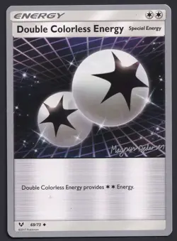 Pokemon World Championship Double Colorless Energy - 2018 (NM) #69/73 - Image 3