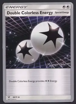 Pokemon World Championship Double Colorless Energy - 2018 (NM) #69/73 - Image 5
