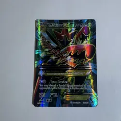Pokemon M Scizor EX Full Art Ultra Rare Holo Breakpoint Mega 120/122 Card - Image 1