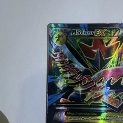 Pokemon M Scizor EX Full Art Ultra Rare Holo Breakpoint Mega 120/122 Card - Image 2