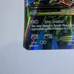 Pokemon M Scizor EX Full Art Ultra Rare Holo Breakpoint Mega 120/122 Card - Image 5