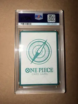 Namco One Piece CCG Don!! Card Egghead-Gold Gold Foil EN OP14-EB04 PSA 9 2026 - Image 2