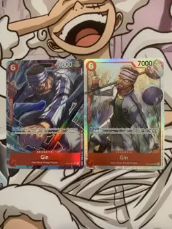 One Piece TCG Gin Character Card OP15-007 Alt Art SR & Regular SR NM English - Image 1