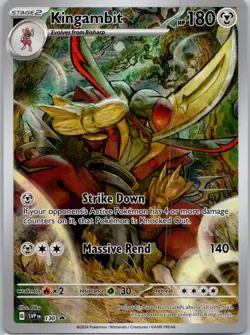 Kingambit Holo Promo SV: Scarlet & Violet Promo Cards 130 NM - Image 1