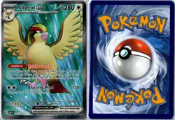 Pokemon Card - Pidgeot ex 217/197 Obsidian Flames Ultra Rare Near Mint - Image 3