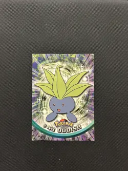 Oddish #43 | Topps TV Animation Series | Non Holo Pokemon Card HP - Image 1
