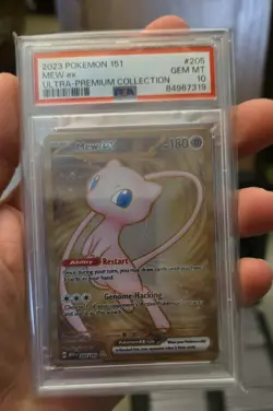 Mew ex - (151 Metal Card) 205/165 Sv: Scarlet & Violet 151 Regular - Image 1