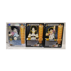 Dragon Ball Z CCG Score Videl Power Cards Lot Set 2002 Foil & Regular (3 Cards) - Image 1