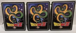 Dragon Ball Z CCG Score Videl Power Cards Lot Set 2002 Foil & Regular (3 Cards) - Image 2