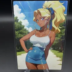 Mihoshi Kuramitsu Tenchi Muyo Holographic Anime Collectible Trading Card - Image 2