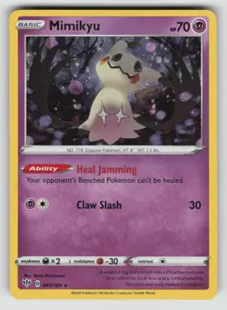 Mimikyu - (Cosmos Holo) Holo Promo Miscellaneous Cards & Products 081/189 NM - Image 1