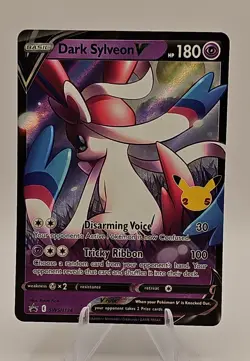 Dark Sylveon V SWSH134 SWSH: Sword & Shield Promo Cards Holo - Image 1