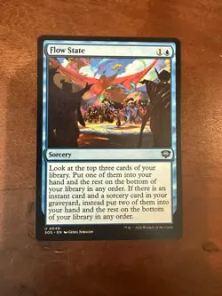 Flow State #49 Uncommon Secrets of Strixhaven Magic: The Gathering Near Mint - Image 1
