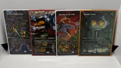 MTG TMNT 4 Card Source Materials Lot M 0012, M 0013, M 0016, M 0019 - Image 1