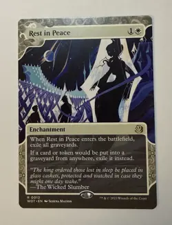 Rest in Peace 12 Wilds of Eldraine: Enchanting Tales Magic: The Gathering NM MTG - Image 1