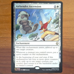 Airbender Ascension - Prerelease Foil Promo - Avatar TLA MTG - Image 1