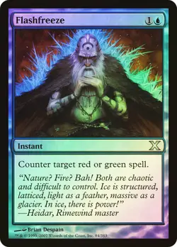 MTG FOIL Flashfreeze - 10th Edition #084 - Image 1