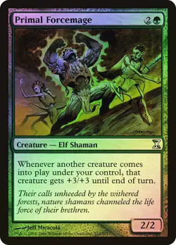MTG FOIL Primal Forcemage - Time Spiral #212 - Image 1