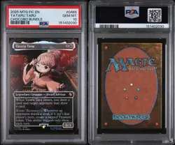 Tataru Taru PSA 10 Borderless Chocobo Track Foil) Commander Final Fantasy Foil - Image 2