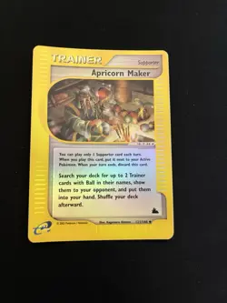 Apricorn Maker 121/144 EXC Reverse Holo Rare Pokemon Cards E Series Skyridge - Image 1