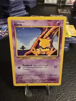Abra Base Set Pokemon TCG - Image 1