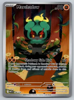 Marshadow 146/132 Illustration Rare Mega Evolution Pokemon Near Mint - Image 1