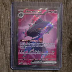 Pokemon Mismagius Ex 112/094 Me02: Phantasmal Flames Ultra Rare Full Art Holo - Image 1