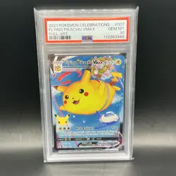 Flying Pikachu Vmax # 007/025 | Pokemon TCG - 2021 Celebrations | PSA 10 - Image 3