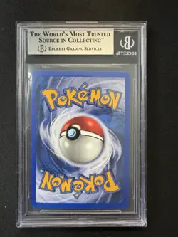 Pokemon TCG Mankey 81/110 WOTC Legendary Collection Reverse Holo Foil BGS 9 - Image 2