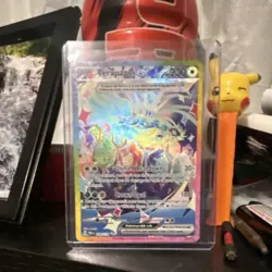 Pokemon Terapagos ex Full Art Holo Special Illustration Rare SVP062 230 HP Scar… - Image 1