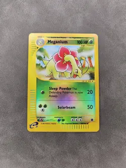Pokemon TCG Meganium 53/165 Reverse Holo Rare Expedition Base Set - NM - Image 1