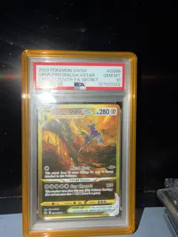 Pokemon 2023 Crown Zenith Galarian Gallery Origin Forme Dialga VSTAR GG68 PSA 10 - Image 1
