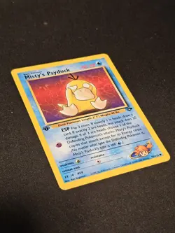 Pokemon Misty's Psyduck 90 Gym Challenge 1st Ed Mint Near Mint - Image 2