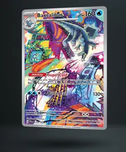 Pokemon Sv02: Paldea Evolved Baxcalibur 210/193 Illustration Rare Holo - Image 1