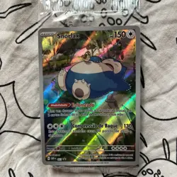 Pokemon Snorlax Full Art 181/165 Illustration Rare PORTUGUESE SEALED Promo - Image 1