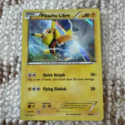Pokemon 2016 Pikachu Libre 30/30 Holo - Image 1
