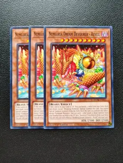Yu-Gi-Oh - Nemleria Dream Devourer Reveil 3X - Full Playset - Image 1