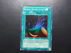 Yugioh - Black Whirlwind TU01-EN005 Super Rare - Image 1
