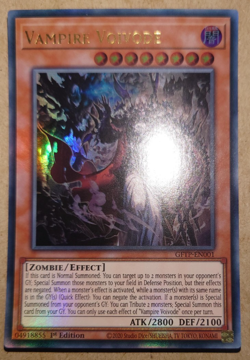Yugioh Vampire Voivode GFTP-EN001 1st edition Ultra rare - Image 1