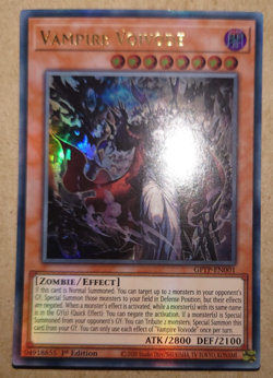 Yugioh Vampire Voivode GFTP-EN001 1st edition Ultra rare - Image 3