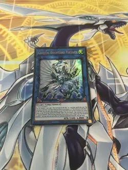 Yu-Gi-Oh! Celestial Knightlord Parshath DUOV-EN002 Ultra Rare 1st Edition - Image 1
